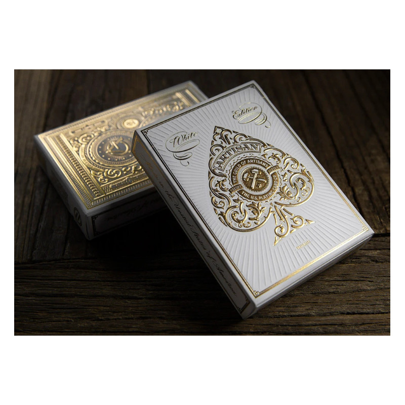 Jeu de Cartes Theory 11 - Artisan White (Blanc)