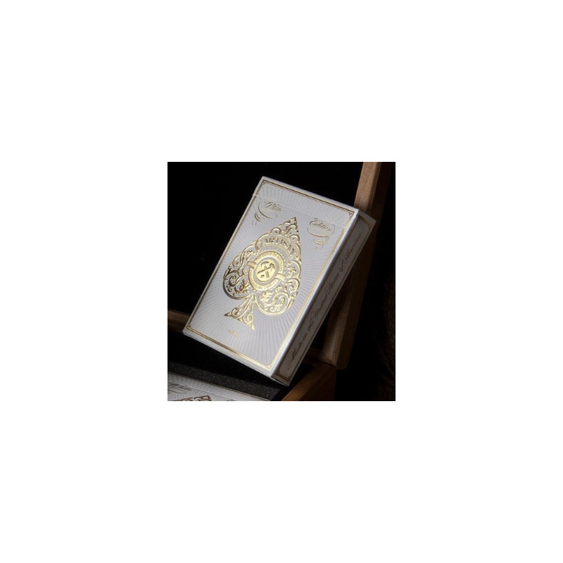Jeu de Cartes Theory 11 - Artisan White (Blanc)