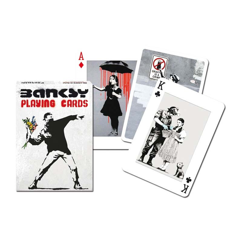 Jeu de 55 cartes Banksy