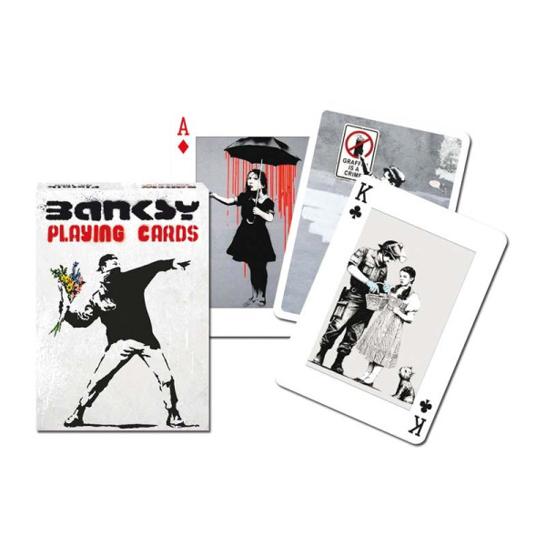Jeu de 55 cartes Banksy