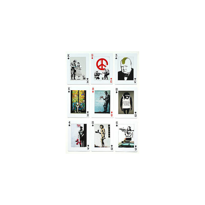Jeu de 55 cartes Banksy