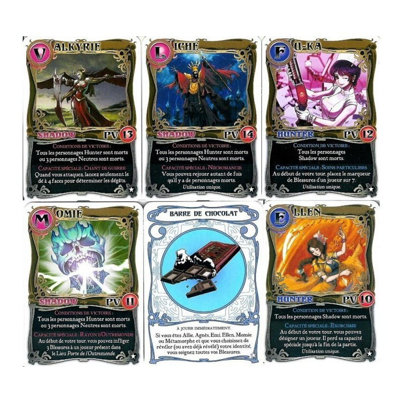 Shadow Hunters extension personnage