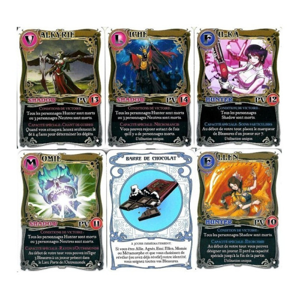 Shadow Hunters extension personnage