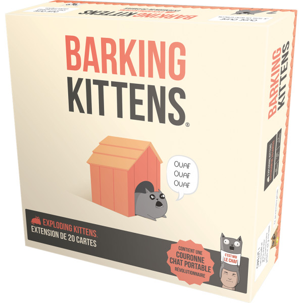 Exploding Kittens extension Barking Kittens