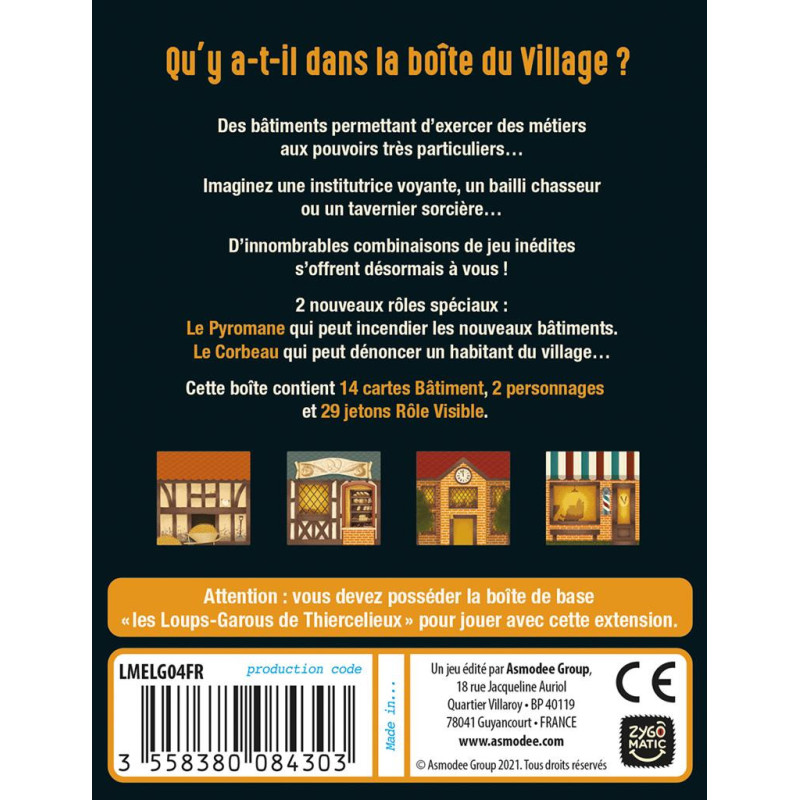 Les Loups-Garous de Thiercelieux extension Village