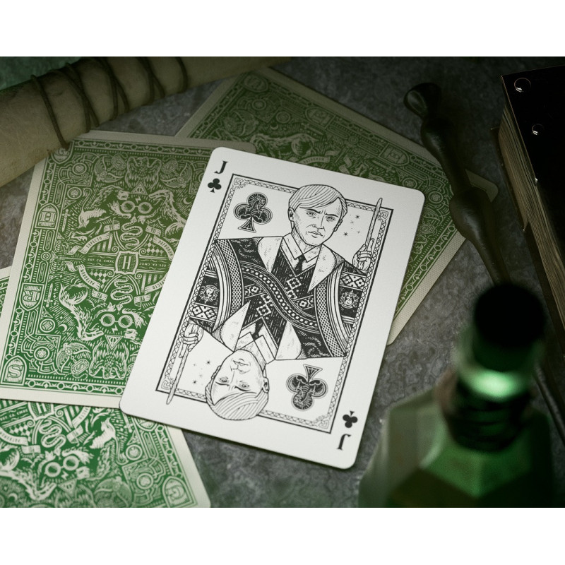 Jeu de Cartes Theory 11 - Harry Potter Vert Serpentard