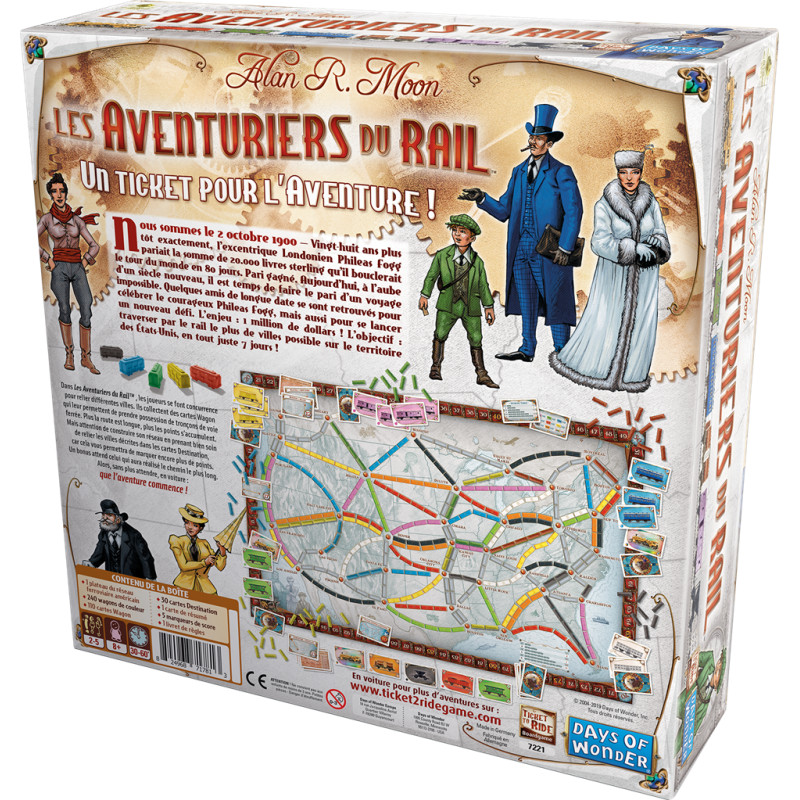 Les Aventuriers du rail USA