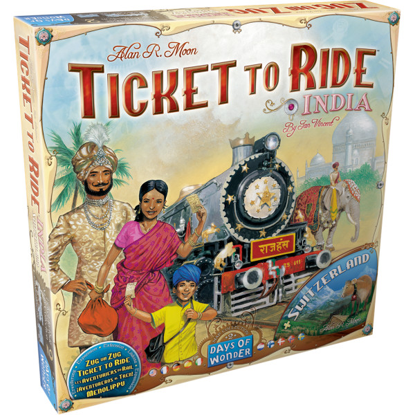 Les Aventuriers du rail ext2 Indie & Suisse