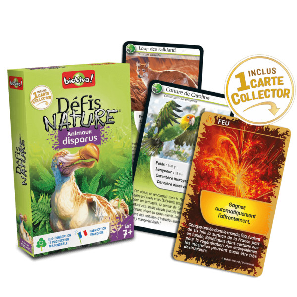 Défis Nature Animaux disparus