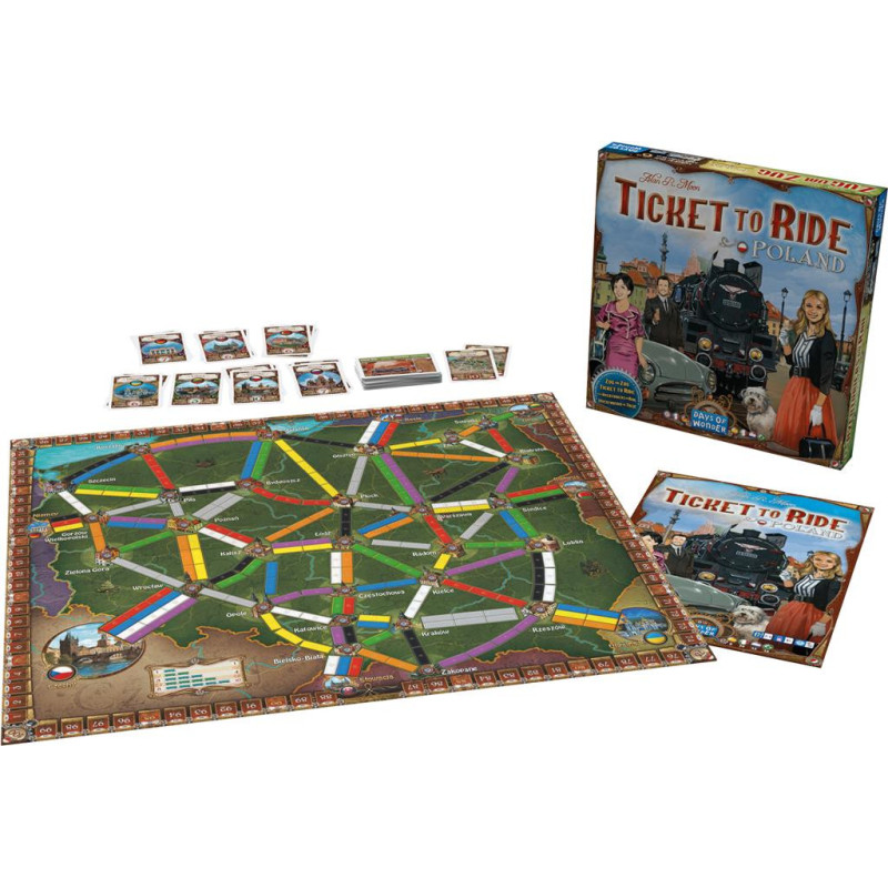 Les Aventuriers du Rail extension 6 Pologne