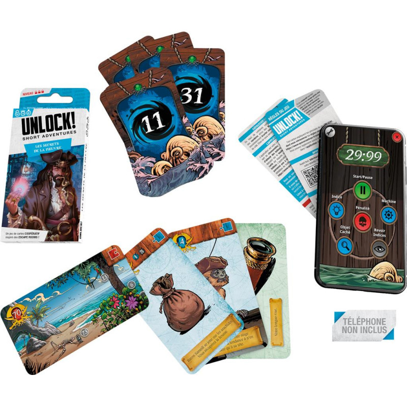 Unlock! Short Adventures : les secrets de la Pieuvre