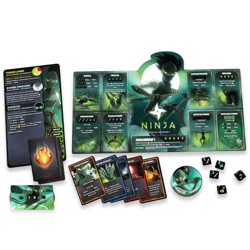 Dice Throne S1 - Tréant vs Ninja