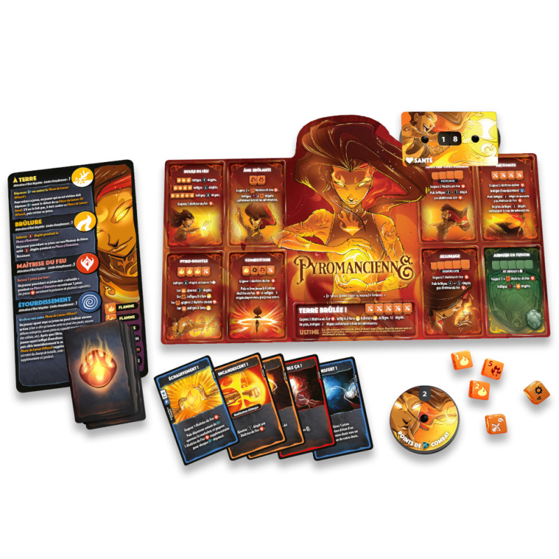 Dice Throne S1 - Pyromancienne vs Voleur
