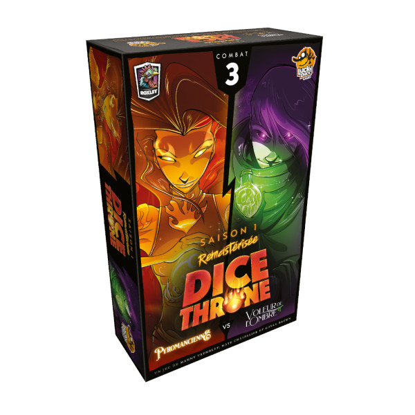 Dice Throne S1 - Pyromancienne vs Voleur