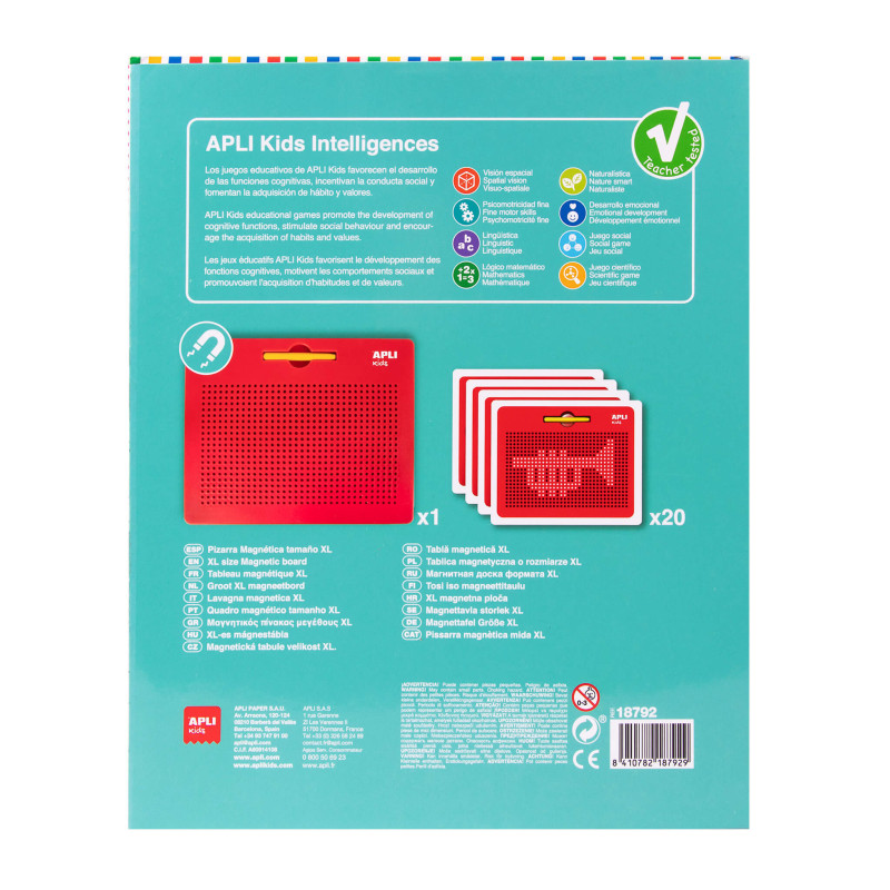 APLI Kids 17160 Jeu Magnétique Les Saisons - Apprentissage Ludique Et Créatif Pour Enfants Dès 3 Ans