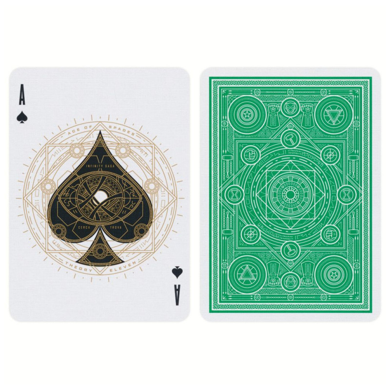 Jeu de Cartes Theory 11 - Avengers Vert