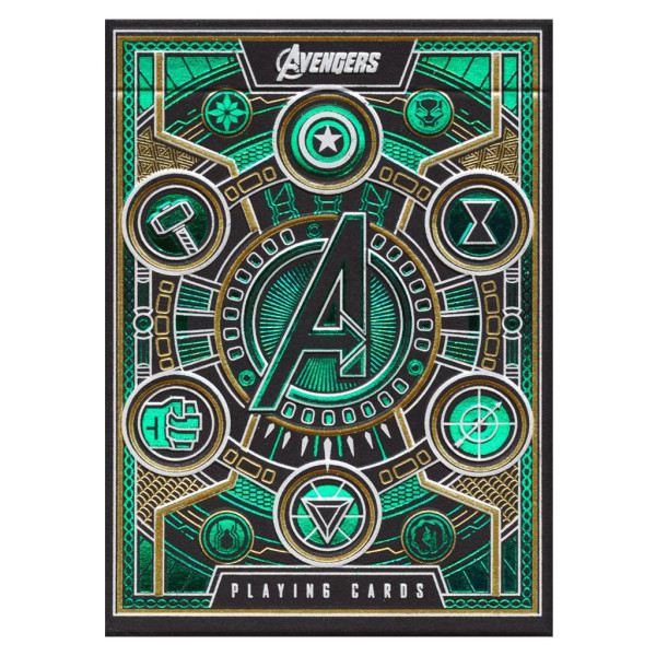 Jeu de Cartes Theory 11 - Avengers Vert