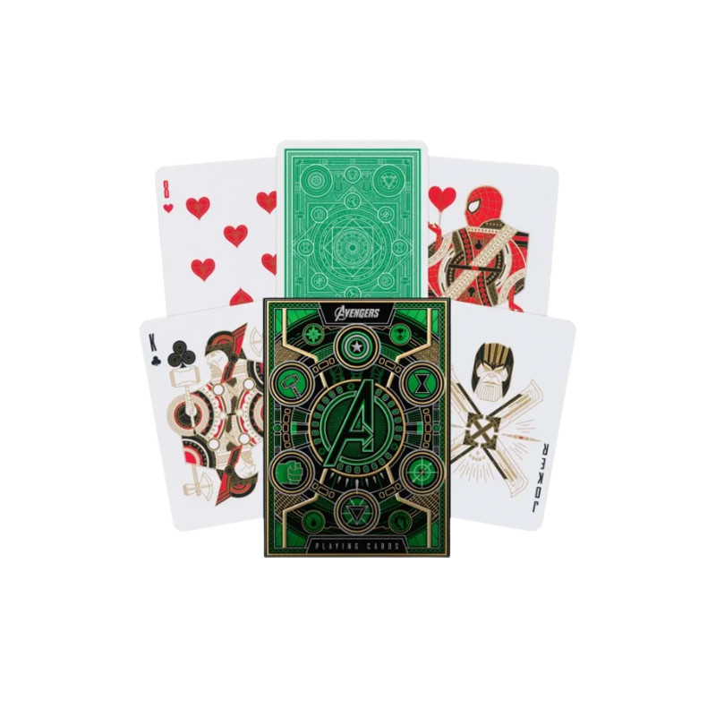 Jeu de Cartes Theory 11 - Avengers Vert