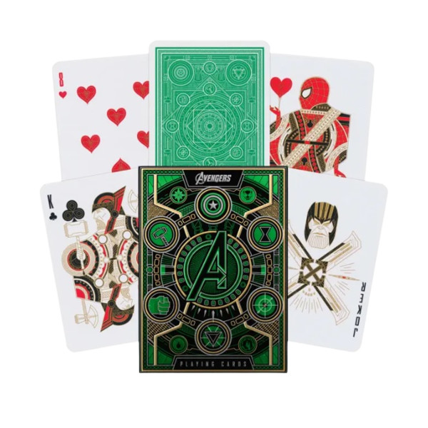 Jeu de Cartes Theory 11 - Avengers Vert