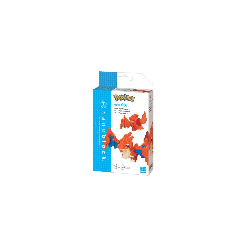 Nanoblock Pokémon Méga Dracaufeu
