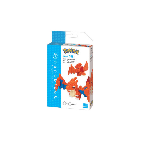 Nanoblock Pokémon Méga Dracaufeu