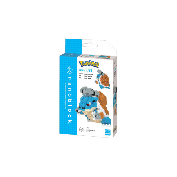 Nanoblock Pokémon Méga Tortank