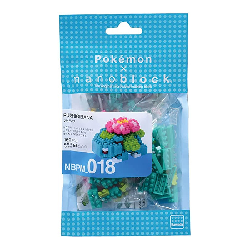 Nanoblock NBPM-018 Pokemon Venusaur Florizarre Bisaflor