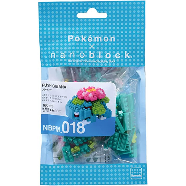 Nanoblock NBPM-018 Pokemon Venusaur Florizarre Bisaflor