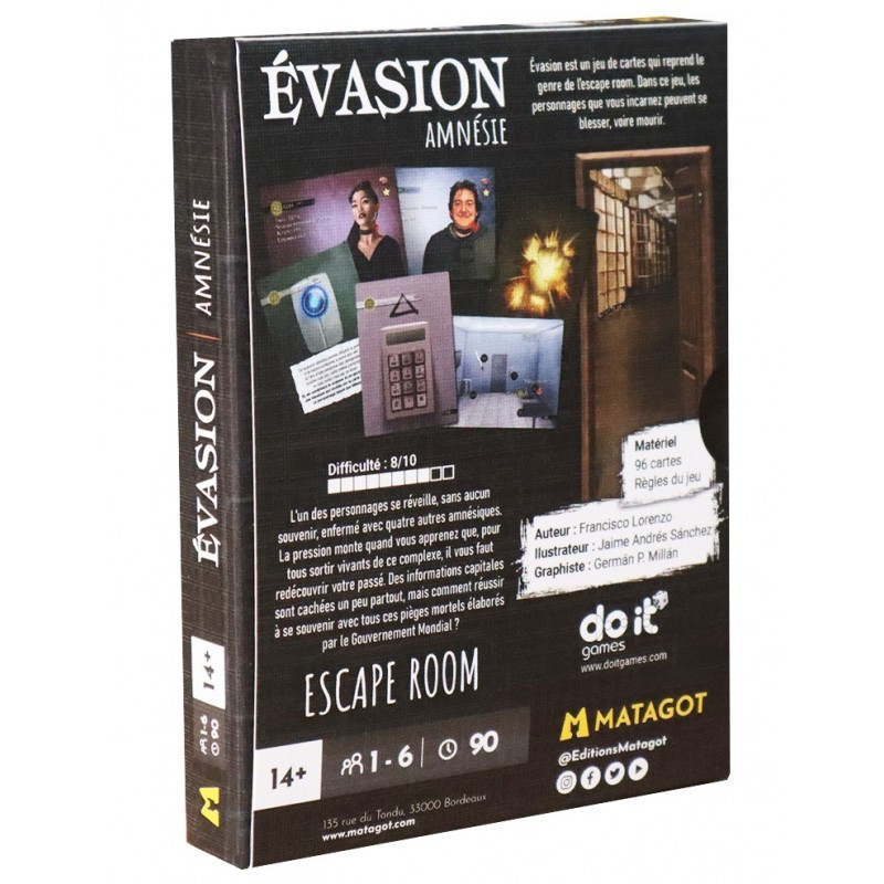 Evasion - Amnésie