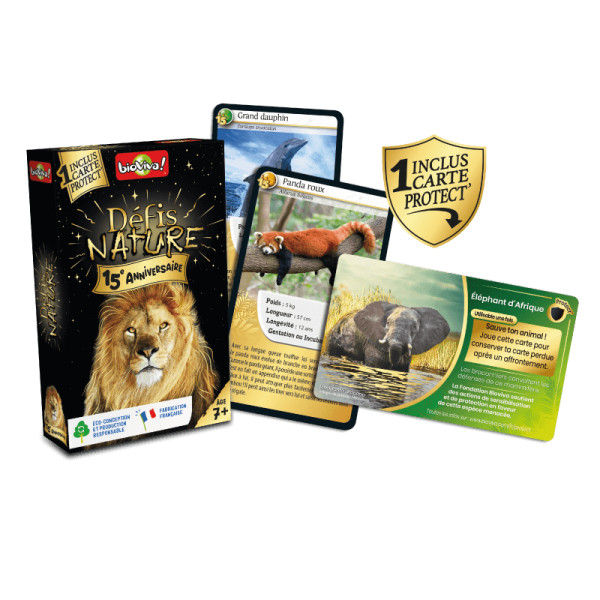 Défis Nature 15e Anniversaire Animaux