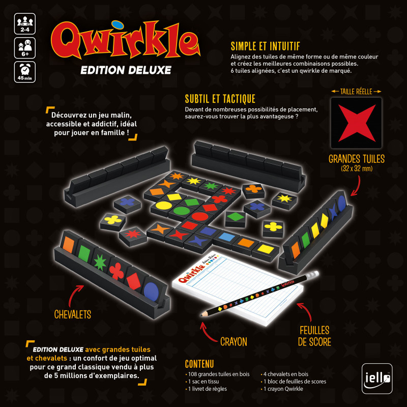 Qwirkle Edition Spéciale 10e Anniversaire
