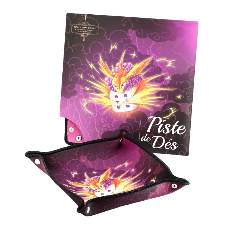 Piste de dés Adélaide Foudre (Violet)