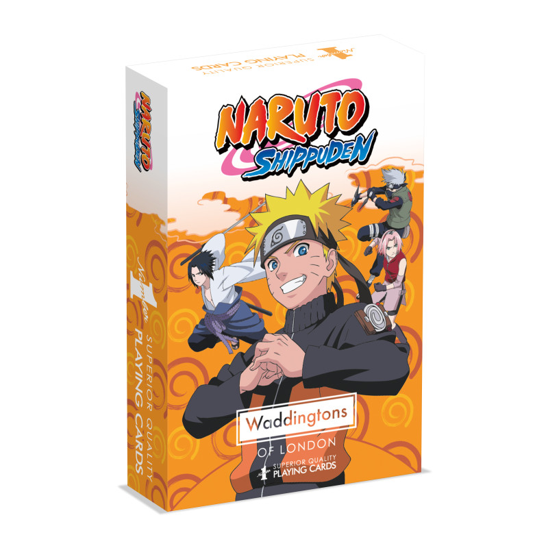 Jeu de 54 Cartes - Naruto Shippuden