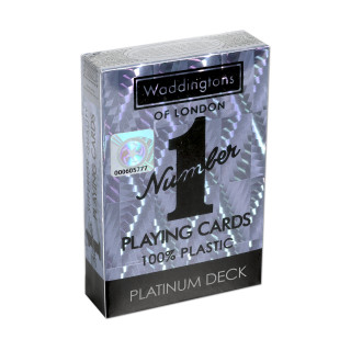 Jeu de 54 Cartes  Argent Waddington of London