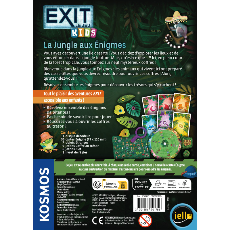 EXIT Kids - La Jungle aux Enigmes