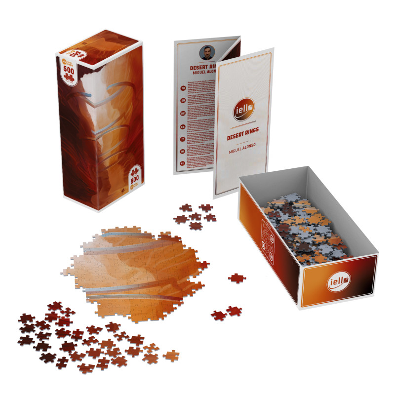 Puzzle Universe - Desert  rings 500 pièces