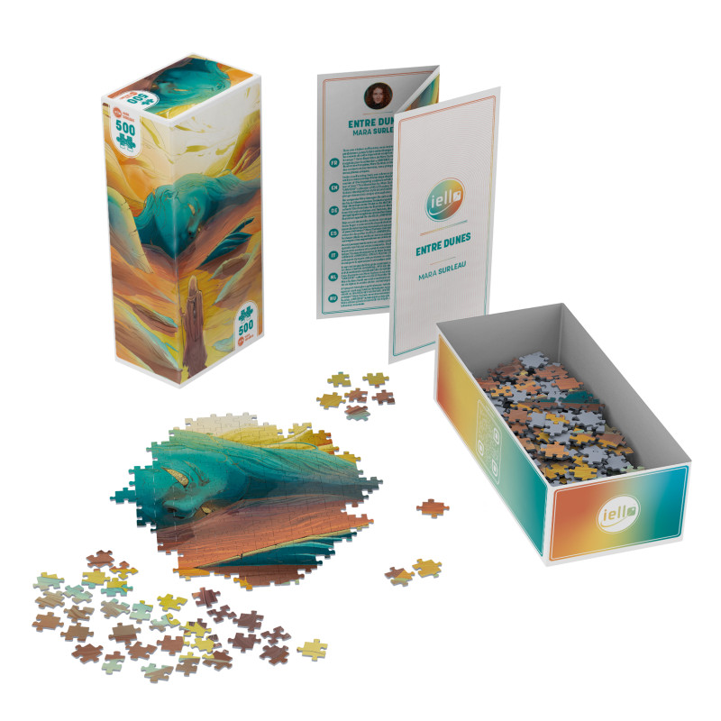 Puzzle Universe - Desert  rings 500 pièces