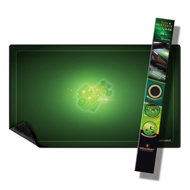 Tapis Multijeux Vert Emeraude (60 x 100)