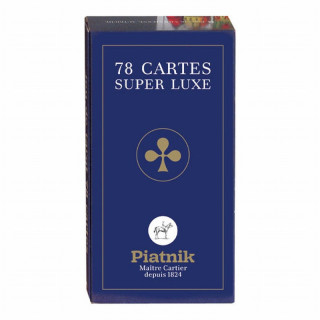 Tarot Luxe piatnik dos bleur et or