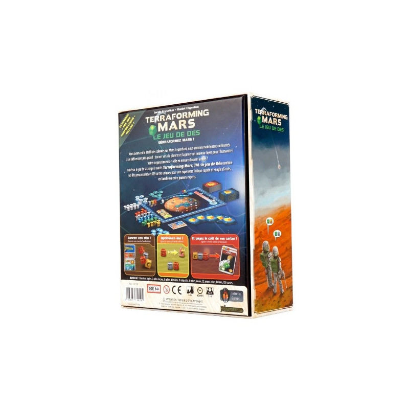Terraforming Mars le jeu de dés