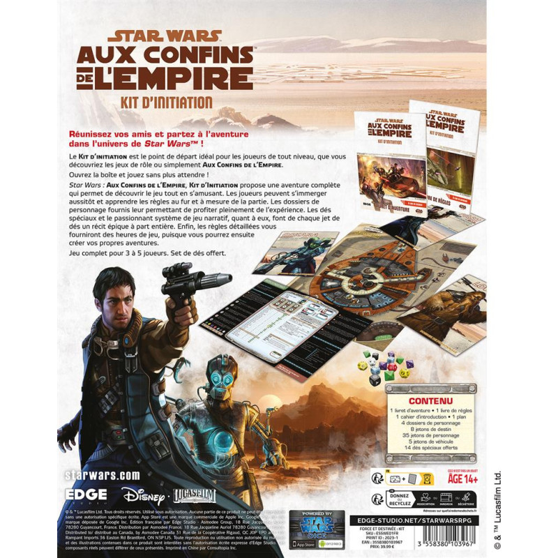 Star Wars Aux Confins de l'Empire : Kit d'Initiation