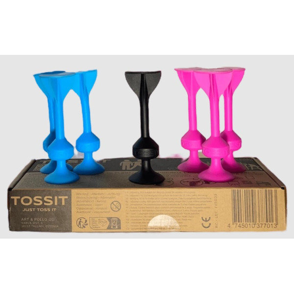 Toss-it bleu jaune