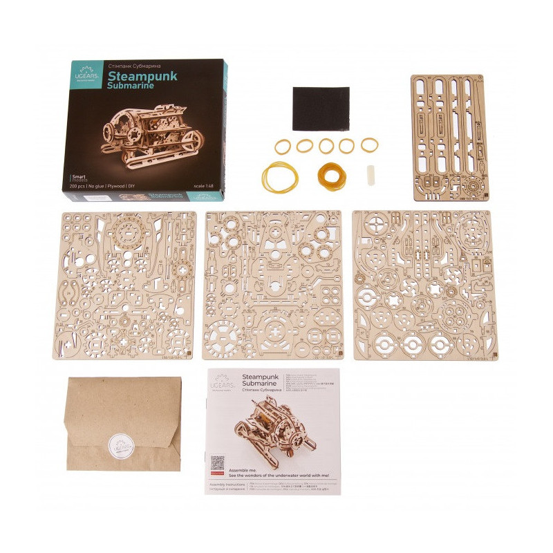 Ugears Sous Marin Steampunk (Steampunk Submarine)