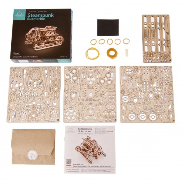 Ugears Sous Marin Steampunk (Steampunk Submarine)