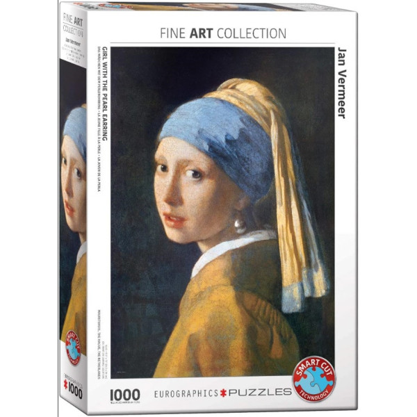 Puzzle Eurographics - Pearl Earring Vermeer 1000 pièces