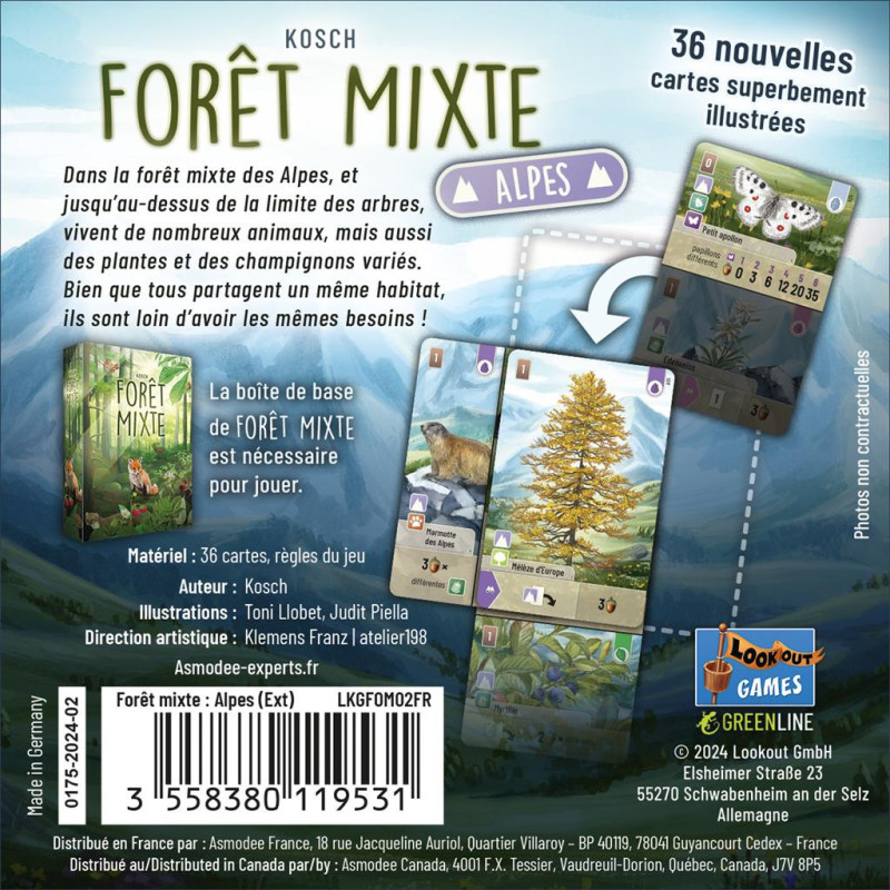 Forêt Mixte extension Alpes