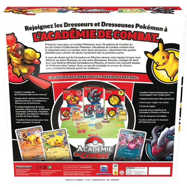 L'Académie de Combat Pokémon est officiellement disponible L'Académie de Combat Pokémon est officiellement disponible
