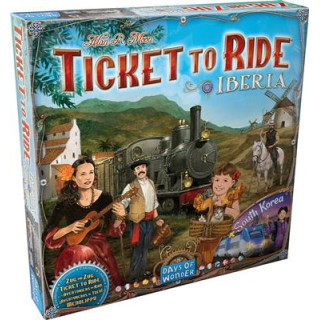 Les Aventuriers du Rail extension Iberia & Corée du Sud