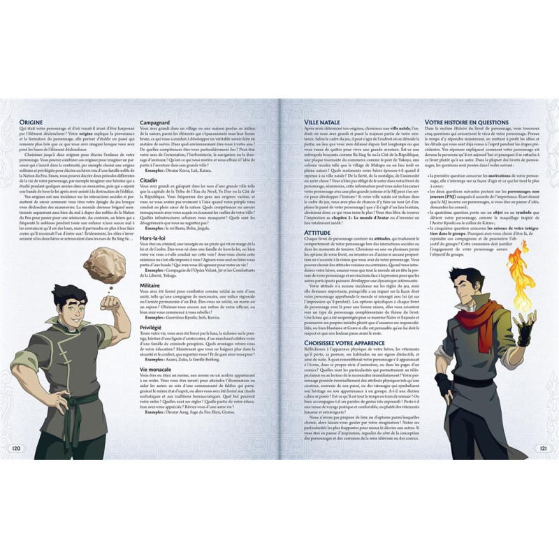 Avatar Légendes - Le Jeu de Rôle Officiel