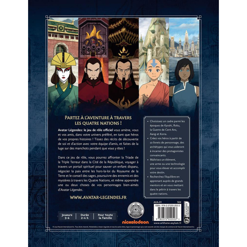 Avatar Légendes - Le Jeu de Rôle Officiel